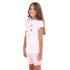 Girls summer pajama set Snug As A Bug t-shirt +shorts